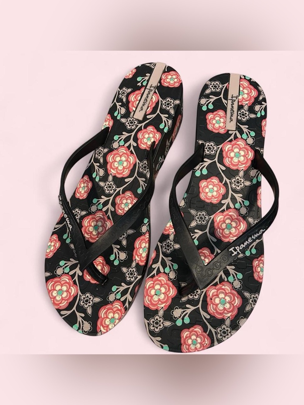🖤Ipanema Women’s 9 Black Wedge Sandals🖤